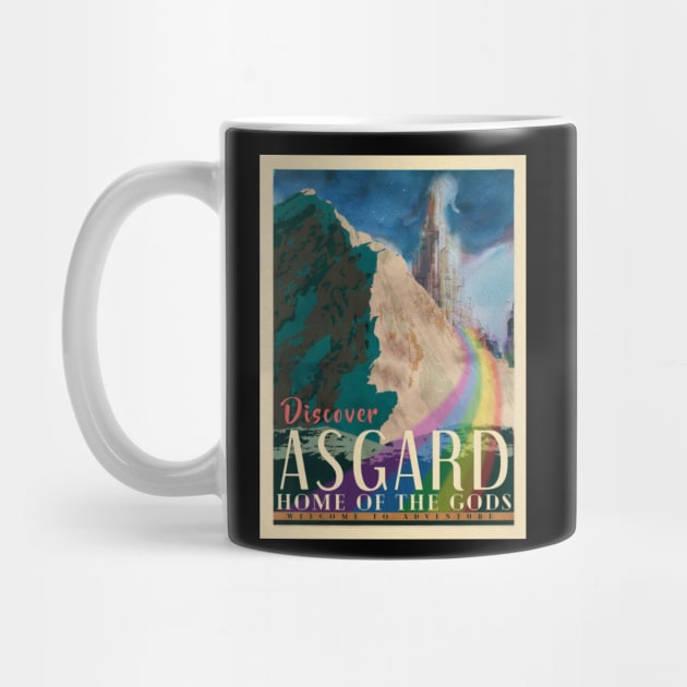 DISCOVER ASGARD HOME OF THE GODS by remerasnerds